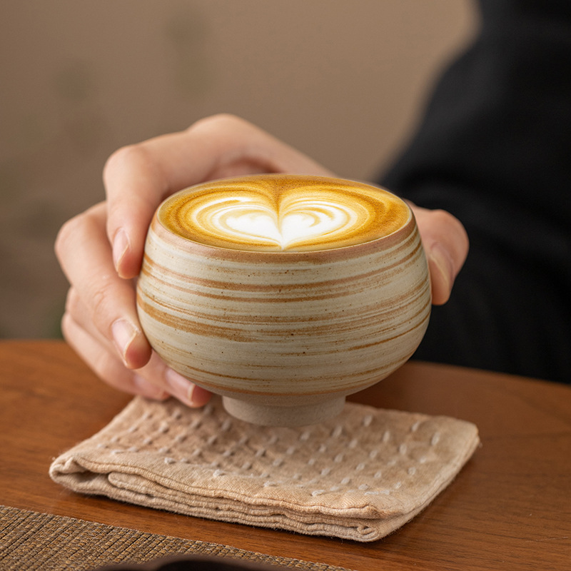 Vintage Espresso Cup with Nich - Handmade Ceramic Mug 评论和价格