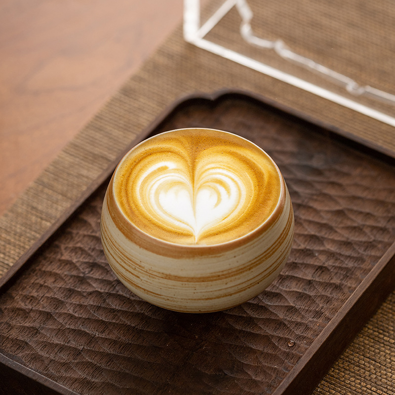 Vintage Espresso Cup with Nich - Handmade Ceramic Mug 评论和价格