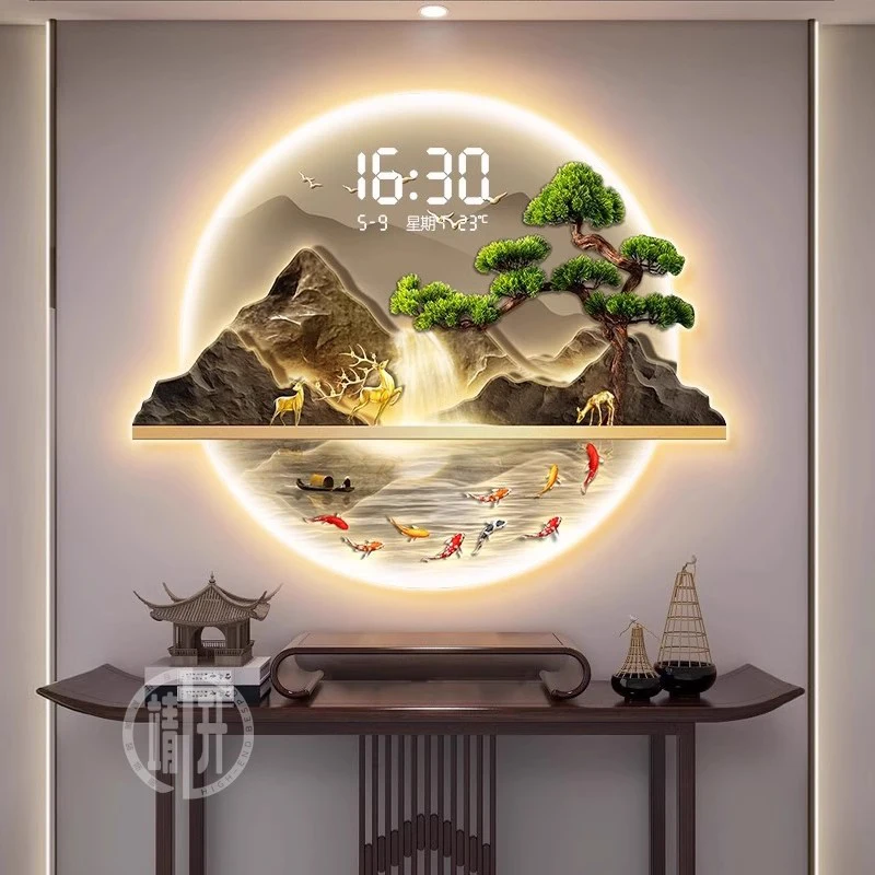 Chinese Style Design Wall Cloc - Luxury Lifestyle Design 评论和价格