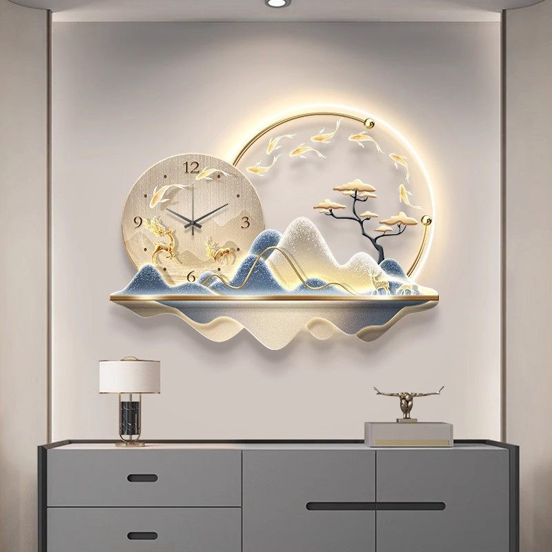 Art Mural Led Clock Wall Luxur - Luxury Lifestyle Design 评论和价格