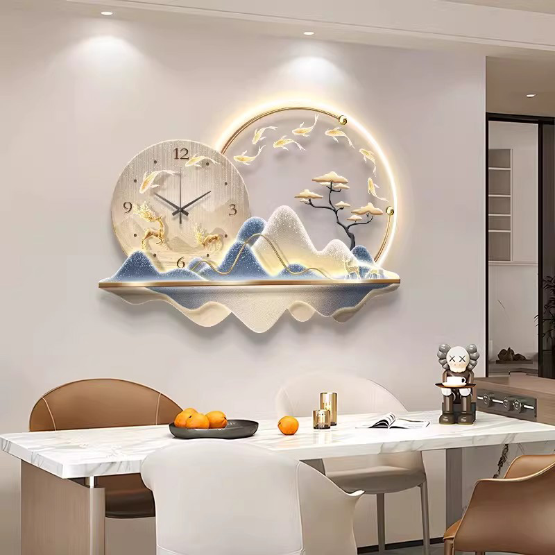 Art Mural Led Clock Wall Luxur - Luxury Lifestyle Design 评论和价格