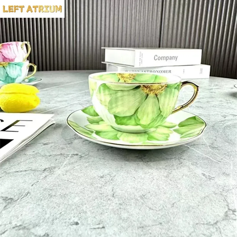 Vintage Floral Ceramic Coffee  - Handmade Ceramic Mug 评论和价格