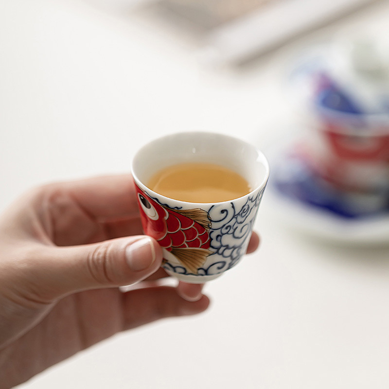 1 Pc Chinese Vintage Porcelain - Handmade Ceramic Mug 评论和价格